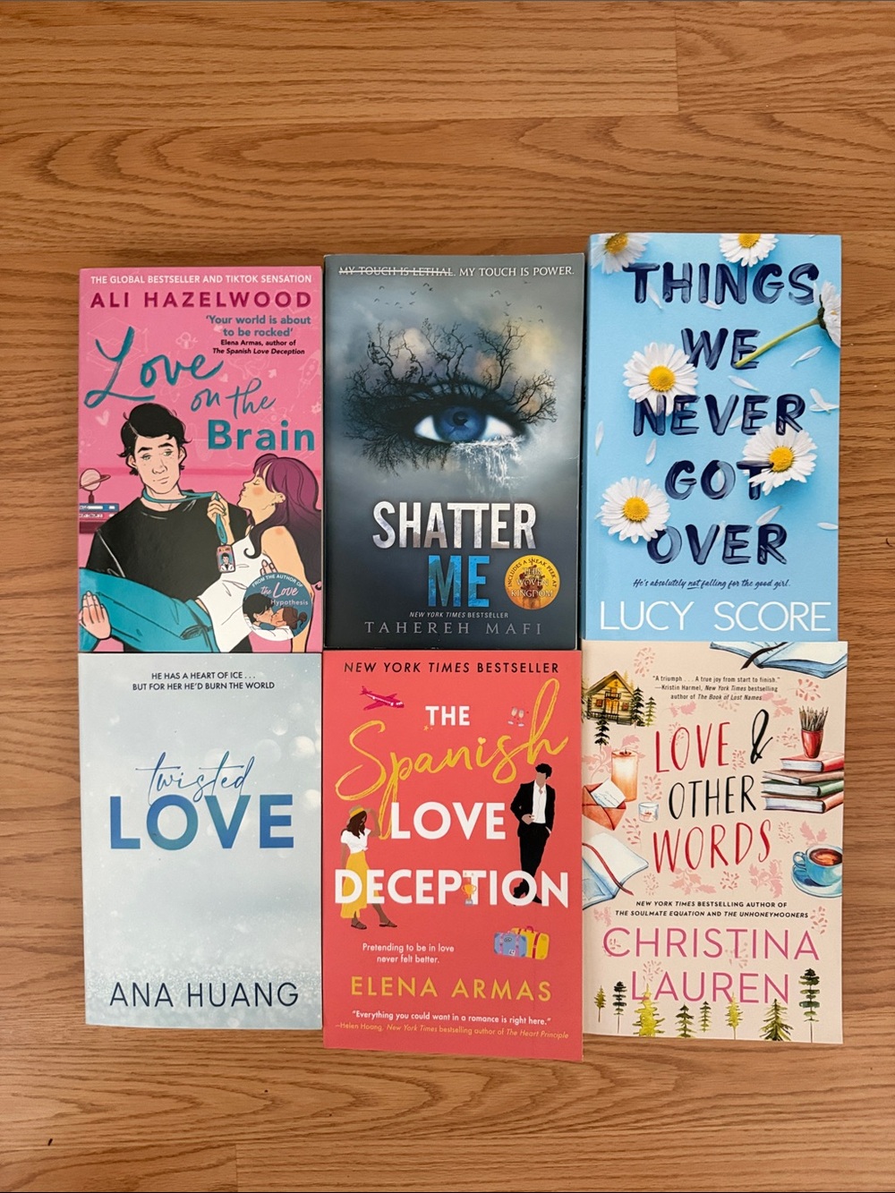 Popular Booktok Bundle - 6 Romance & YA Paperback Books